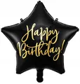 Produktbild: Happy Birthday Folienballon, 40cm, gold
