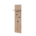Produktbild: Vicco Wandgarderobe Siri, Garderobe mit Haken, Goldkraft Eiche, 36 x 135 cm