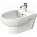 Produktbild: Duravit No. 1 Basic Wandbidet 2279150000 weiss, mit Überlauf, mit Hahnlochbank