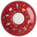 Produktbild: 6er-Set like. by Villeroy & Boch Untertasse Toys Delight Ø 12 cm Premium Porcelain Rot