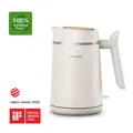 Produktbild: Philips Eco 1.7 L Wasserkocher mit Kontrollanzeige, Anti-Kalk, Weiß (HD9365/10)