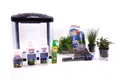 Produktbild: HR-230 schwarz inkl. Dekoration Nano Aquarium Komplettaquarium Filteranlage