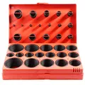 Produktbild: Spurtar 419 Stück. O Ring Sortiment Ø 3-50 mm Öl Säure Kraftstoff UV Temp. Beständig Dichtung Dichtungsring Set Dichtringe Gummi Dichtungsgummi, schwarz