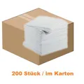 Produktbild: New Pig Absorptionsmatte PIG® Weiß Oil-Only Light Weight 200 Stück Abmessung 38 cm x 51 cm, Absorbiert 83,6 L je Karton MAT423