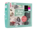 Produktbild: Sachbuch Kreativ-Set Steine bemalen im Boho-Stil Buch mit einfachen Anleitungen Anna Ambrosiewicz