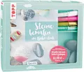 Produktbild: Topp 4366 Kreativ-Set Steine bemalen, Geburstag, Basteln, Mädchen