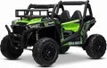 Produktbild: Beneo Motors Elektroauto für kinder 24V UTV, grün, kinder elektroauto 2 sitzer mit 2,4 GHz Ferbedienung, 2 x 200 W Motor, Lithium-Akku, Eva-Räder, gepolsterter Sitz, USB, SD-Karte, elektrofahrzeug kinder ab 3-8 jahre