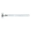 Produktbild: GAH Ladenband Breite 40 mm Länge 460 x 40 mm Stärke 5 mm Stahl galvanisch gelb verzinkt verstellbar u... (318253)