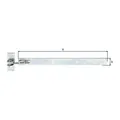 Produktbild: GAH Tor-Ladenband verstellbar 460mm Stahl, galvanisch verzinkt