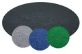 Produktbild: Rasenteppich Field Rund 130 cm Anthrazit - Outdoor Teppich für Pool, Terrasse & Balkon