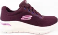 Produktbild: Skechers BIG LEAGUE plum Damen sportlicher Schnürer in Violett, Größe 40