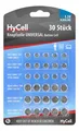 Produktbild: HyCell Alkaline Knopfzellen-Set 30-tlg. (1,5 Volt) #1906846