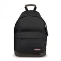 Produktbild: Eastpak Rucksack WYOMING Black 24L Leder-Unterseite Schule Büro Freizeit Schwarz