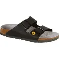 Produktbild: Birkenstock Arizona ESD Pantolette schwarz normale Weite Gr. 43 - Schwarz - 43