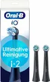 Produktbild: Oral-B iO Ultimative Reinigung Ersatzbürste schwarz, 2 Stück 