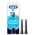 Produktbild: Oral-B iO Ultimative Reinigung, Original Aufsteckbürsten, Schwarz, 2er #1907216