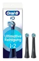 Produktbild: Oral-B iO Ultimative Reinigung, Original Aufsteckbürsten, Schwarz, 2 Stück Sc...