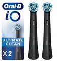 Produktbild: NEU Oral B iO Black Ultimate Clean Aufsteckbuersten 2er schwarz sensitive