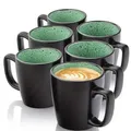 Produktbild: Sänger Kaffeebecher, Grün, Stein, 6-teilig, 0.43 L, Rund, kratzfest, Kaffee & Tee, Tassen, Kaffeebecher