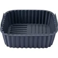 Produktbild: Fackelmann Silikonform für Heißluftfritteuse eckig, gerillt, 15x15x5cm 45100