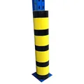 Produktbild: Oswald Transportgeräte Regalanfahrschutz Rammschutz, Höhe 600 mm, für Palettenregale mit Holmbreite 76-120 mm