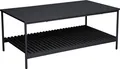 Produktbild: SVITA AMAL Couchtisch Schwarz Coffeetable Moderner Wohnzimmertisch mit Ablage