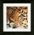 Produktbild: Lanarte Z�hlte Kreuzstich-Kit: Leopard: (Aida)