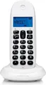 Produktbild: Motorola C1001CBW+ – Digitales DECT-Schnurlostelefon – Anrufblockierungsmodus, Anrufer-ID, Freisprecheinrichtung, Telefonbuch mit 50 Nummern, Display mit Hintergrundbeleuchtung – Weiß