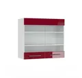 Produktbild: Vicco Fame-Line, Bordeaux Hochglanz/Weiß, 80 cm (1-St)