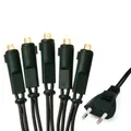 Produktbild: 20-tlg. LED-Minilichterkette, warm-weiß, innen, EU-Stecker