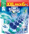 Produktbild: WC FRISCH Kraft Aktiv Duftspüler Blau Ozeanfrische 6er 6x50g