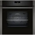 Produktbild: NEFF Einbaubackofen N50 B6ACJ7AG3, Einbau-Backofen, Graphite-Grey, EEK: , mit Teleskopauszug nachrüstbar, Pyrolyse-Selbstreinigung