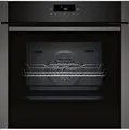 Produktbild: NEFF Einbau Backofen B6ACJ7AG3 Pyrolyse AirFry 71l Graphite Grey Edelsthal touch