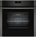 Produktbild: Neff B6ACJ7AG3 N50 A+ Einbaubackofen, 59,4 cm breit, 71 L, Pyrolyse, 7 Heizarten