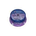 Produktbild: Verbatim - 25 x DVD+R DL - 8,5GB 8x - mattsilber - Spindel (43757)