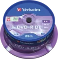 Produktbild: VERBATIM 43757 - DVD+R 8,5 GB Double Layer, 25er Pack Spindel