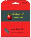 Produktbild: Kirschbaum Tennissaite Max Power (Haltbarkeit+Power) anthrazit 12m Set, Saitendicke: 1.20