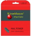 Produktbild: Kirschbaum Tennissaite Max Power (Haltbarkeit+Power) anthrazit 12m Set, Saitendicke: 1.20