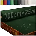 Produktbild: DecoHomeTextil Heimtextilmanufaktur Tischdecke Rolle Vliesstoff Tischläufer Vlies wasserabweisend grün 100 cm x 2500 cm