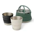 Produktbild: Sea to Summit Detour Edelstahl-Wasserkocher-Set (1,6 Liter Wasserkocher, 2 Tassen), grün