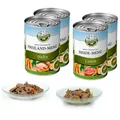 Produktbild: Bellfor Hundefutter Nass Getreidefrei Ausgewachsene Hunde mit Huhn Lamm 4x 400g