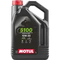 Produktbild: Motul Motoröl 5100 4T 10W30 teilsynthetisch 4L für sanftes Schalten