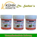 Produktbild: Dr. Sachers Rosskastanien + Beinwell Gel Creme 3x 125ml Fuß Bein Haut Pflege Gel
