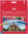 Produktbild: FABER-CASTELL Hexagonal Buntstifte CASTLE 24er Kartonetui