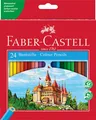 Produktbild: Faber-Castell 120124 - Buntstifte Set Castle, 24-teilig, hexagonal, bruchsicher,