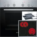 Produktbild: Bosch Herdset Herd Backofen Kochfeld HND211GR62 - HEF010BR1+NKN64RGA2E+HEZ438201