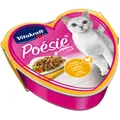 Produktbild: Vitakraft 15 Schalen Katzenfutter Poesie Sauce Huhn und Gartengemüse Nassfutter