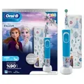 Produktbild: Oral-B Pro Kids Frozen elektrische Zahnbürste blau/lila