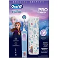 Produktbild: Oral-B Zahnbürste 773178 / Pro Kids Frozen mit Reiseetui Blau