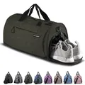 Produktbild: ® Sporttasche & Reisetasche für Damen und Herren - mit Schuhfach & Nassfach -...